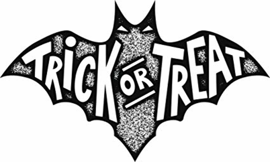 Download High Quality trick or treat clipart black and white