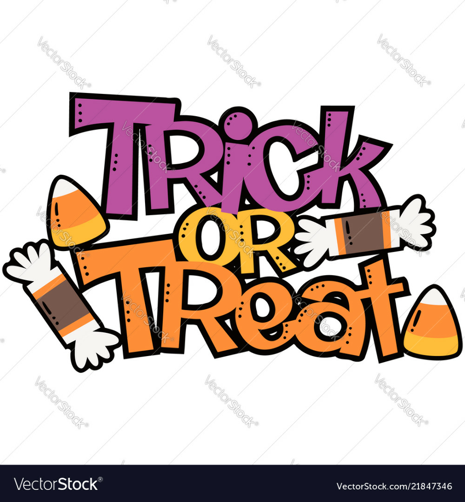 trick or treat clipart royalty free