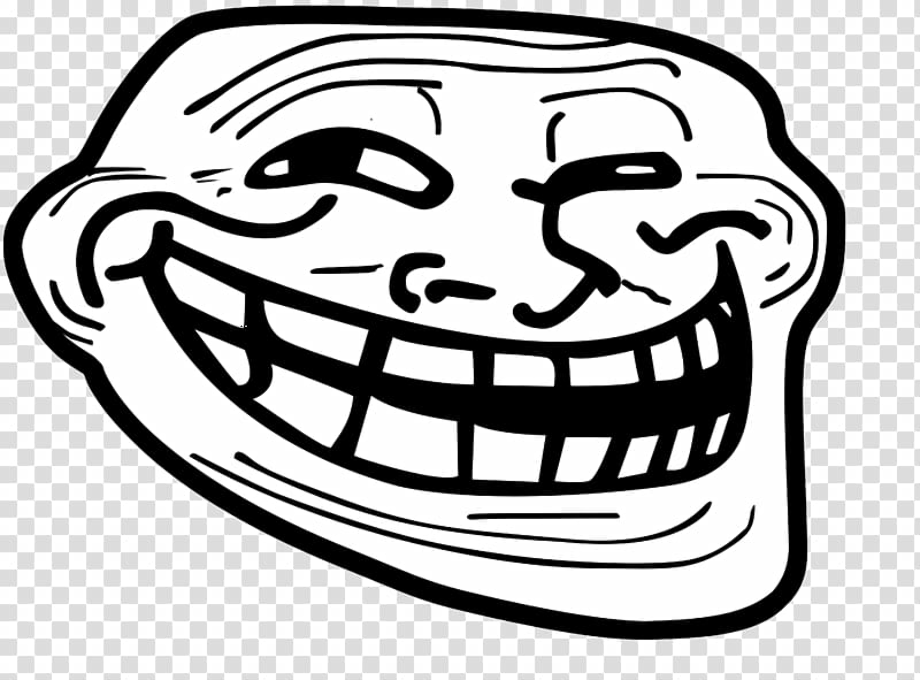 Download High Quality troll face transparent female Transparent PNG