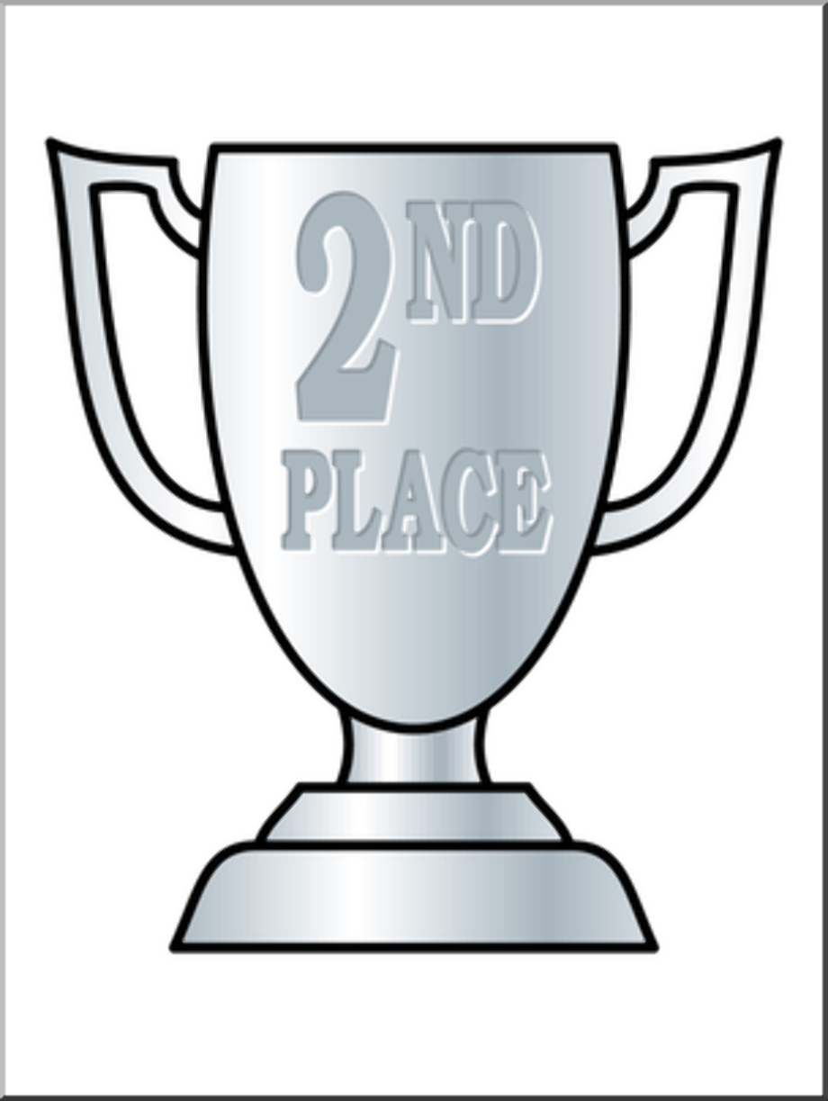 trophy clipart 2nd