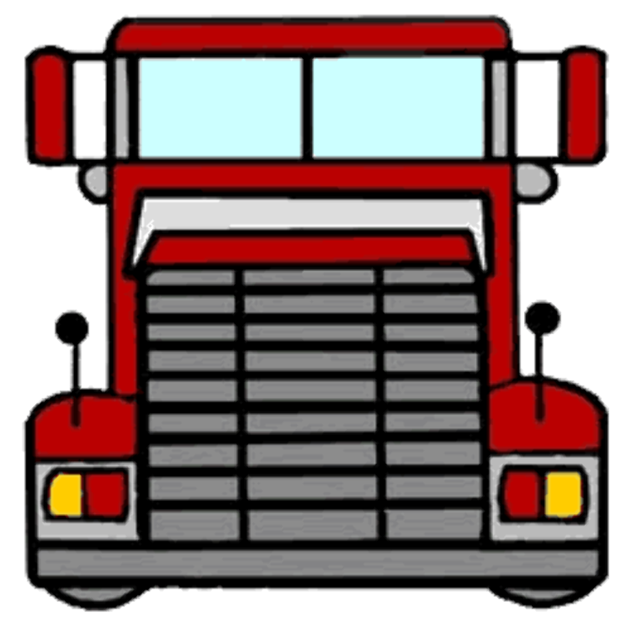 truck clipart front