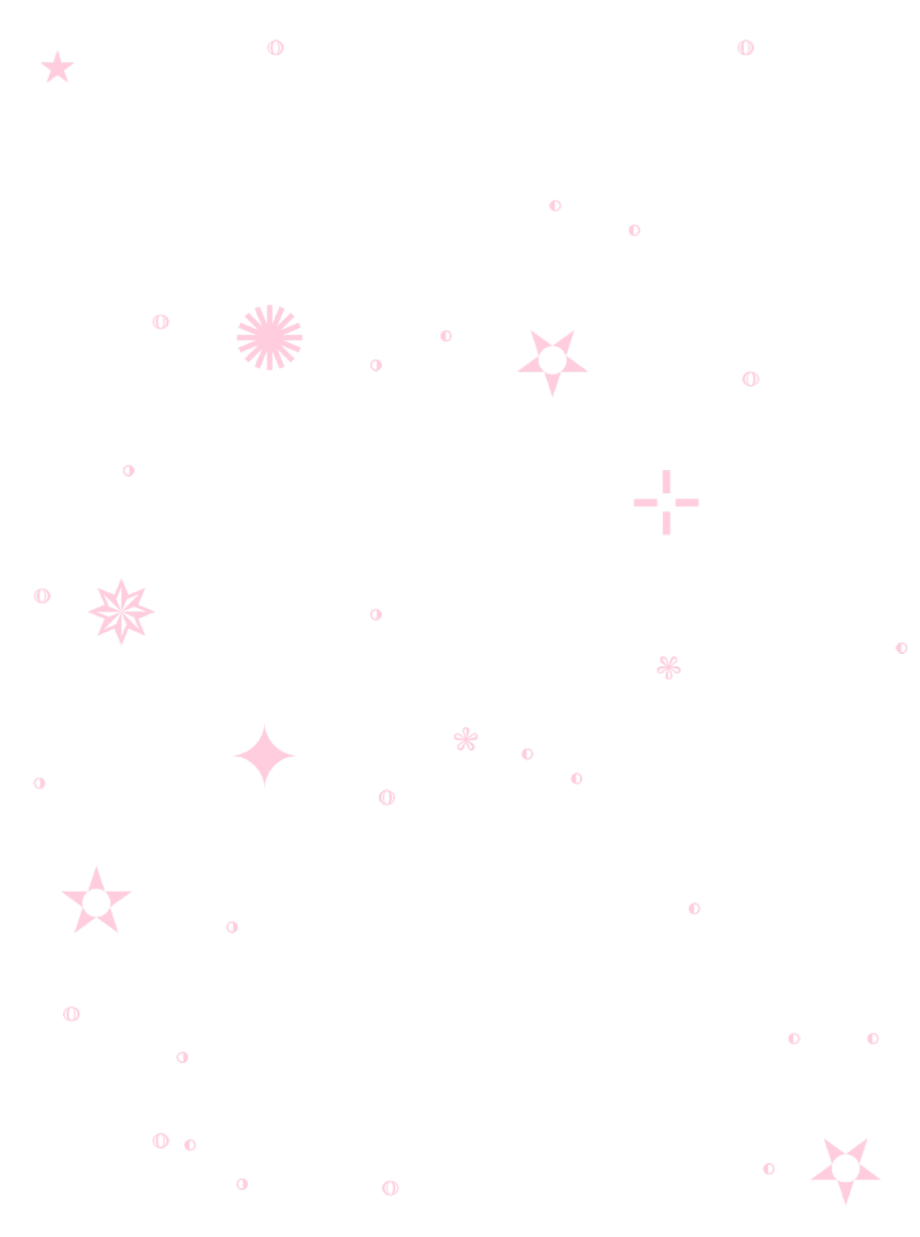 transparent stars pastel