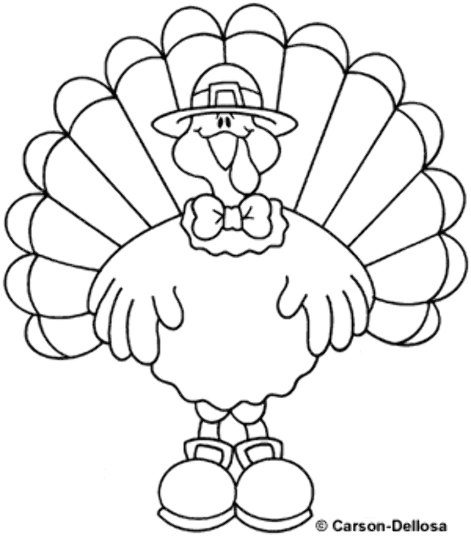 Download High Quality turkey clipart black and white