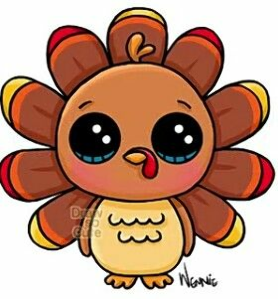 Download High Quality turkey clipart kawaii Transparent PNG Images