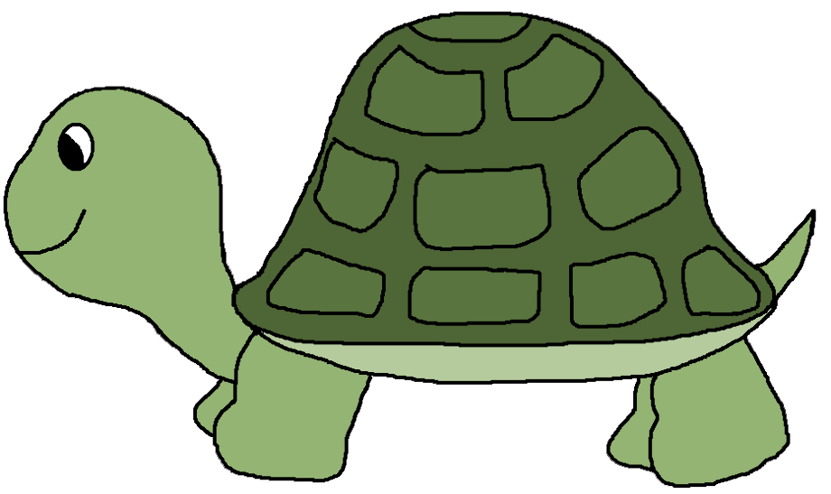 turtle clipart happy