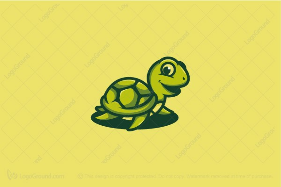 turtle logo cartoon