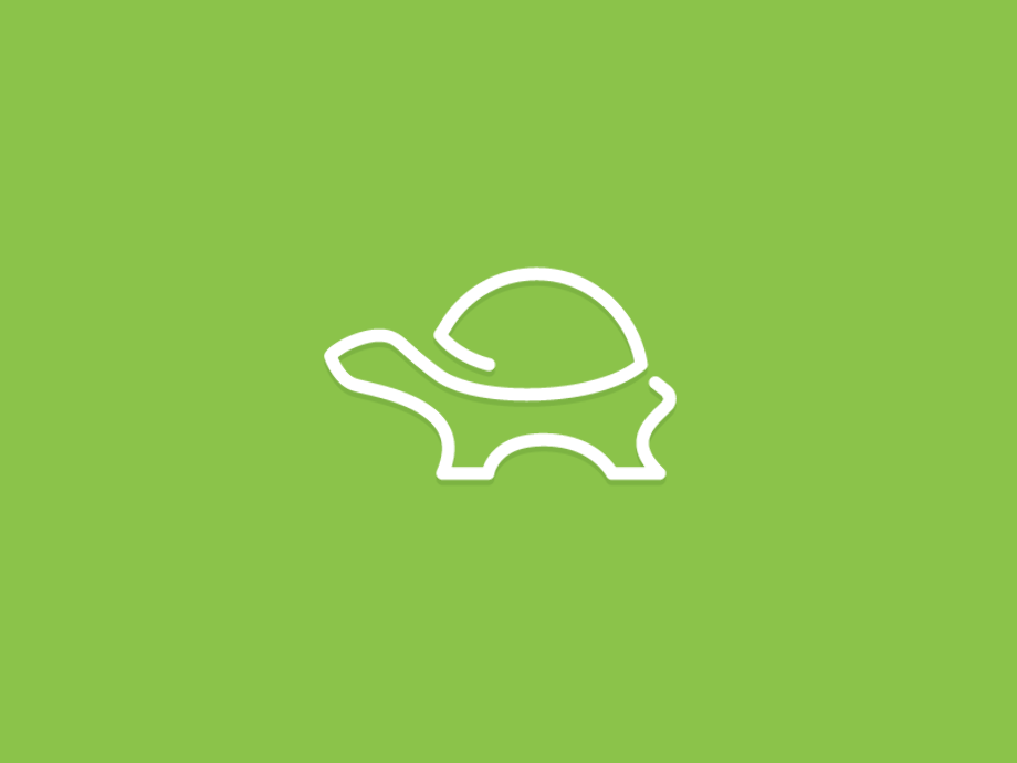 turtle logo modern