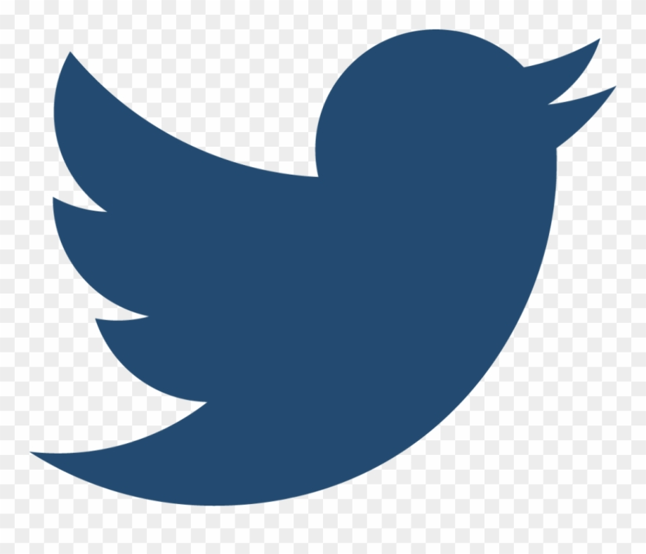 transparent twitter logo blue