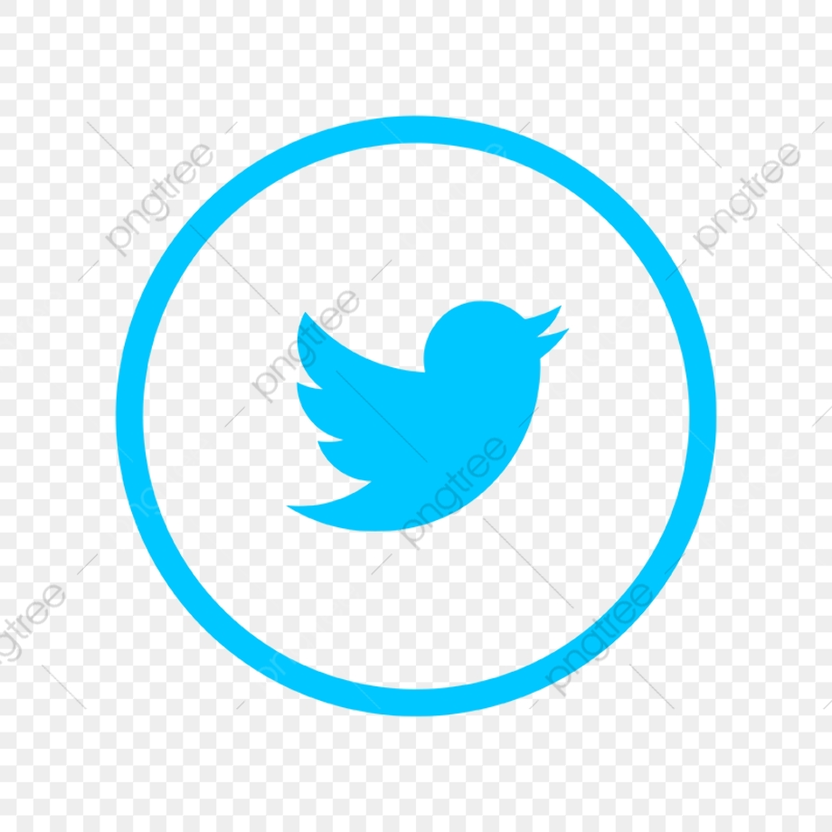 transparent twitter logo vector