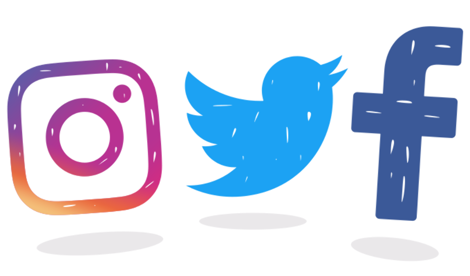 facebook instagram logo twitter