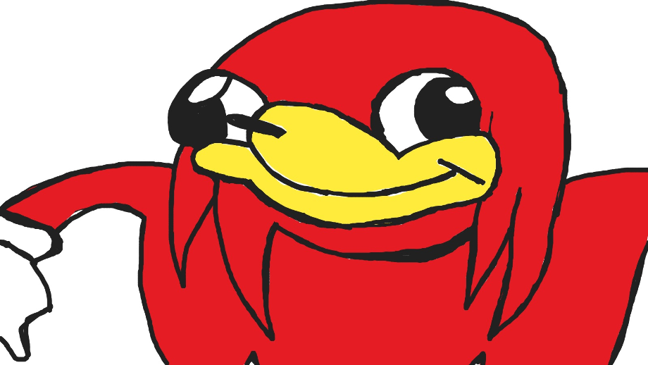 Download High Quality ugandan knuckles clipart the echidna Transparent ...