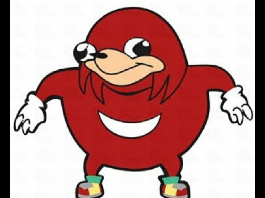 Download High Quality ugandan knuckles clipart drawn Transparent PNG ...
