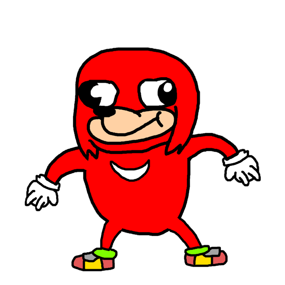 Download High Quality ugandan knuckles clipart drawn Transparent PNG ...