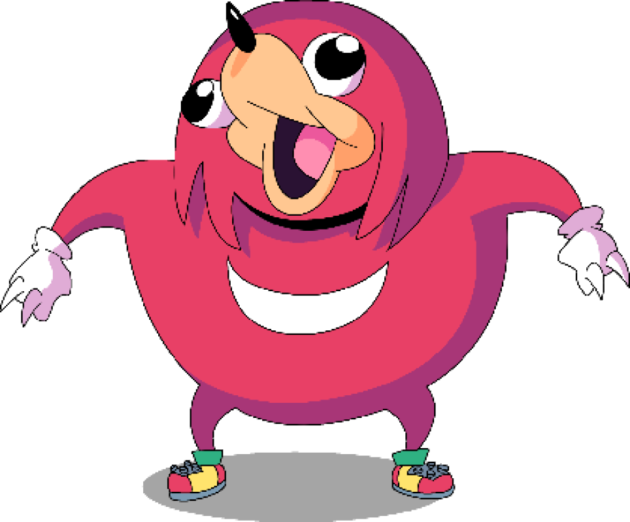 Download High Quality Ugandan Knuckles Clipart Animat - vrogue.co