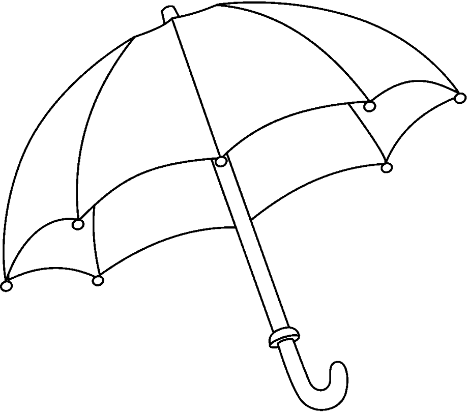 Umbrella clipart printable.