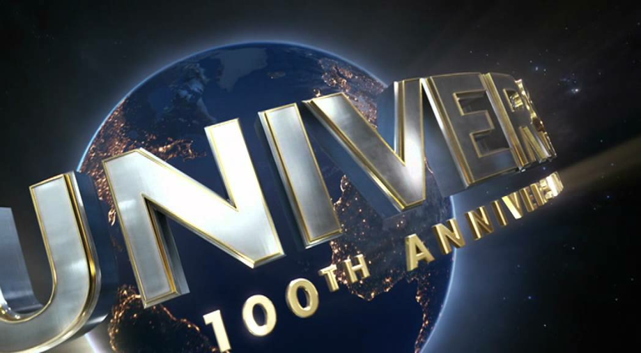 Universal pictures logo 100th anniversary