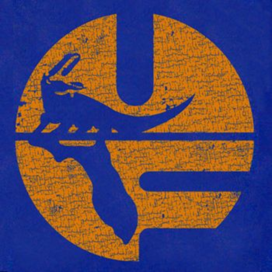 university of florida logo retro