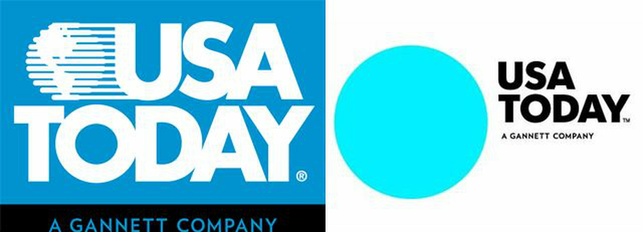 usa today logo blue green circle