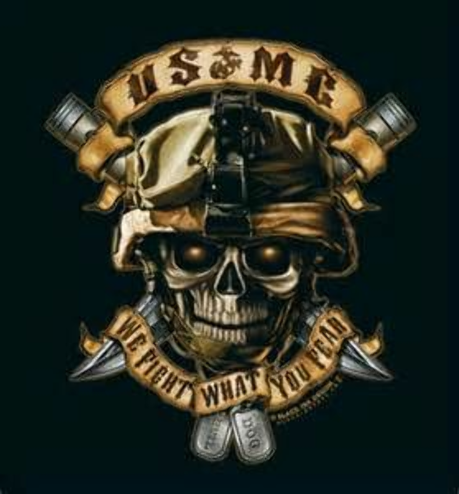 us marines logo badass
