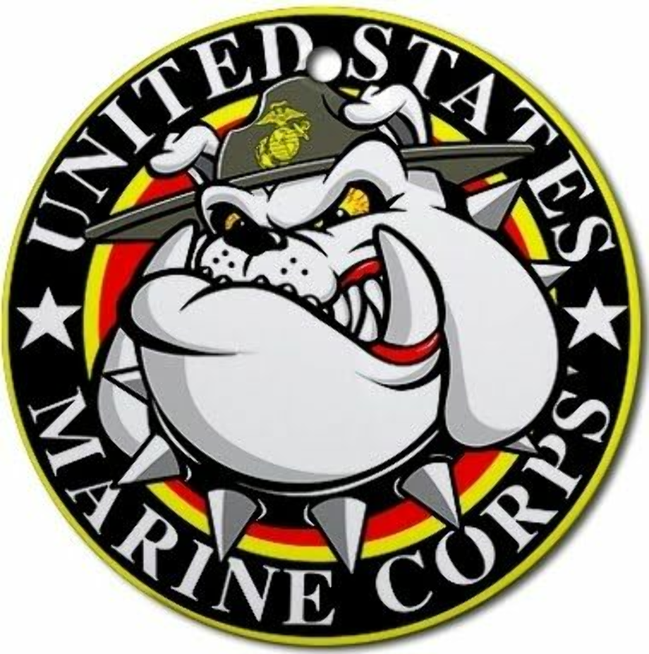 usmc logo bulldog