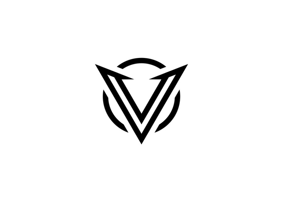 v logo simple