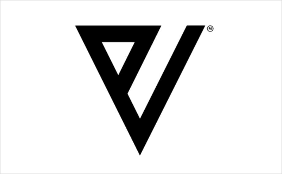 v logo minimalist
