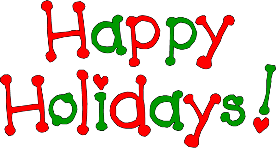 happy holidays clipart email signature