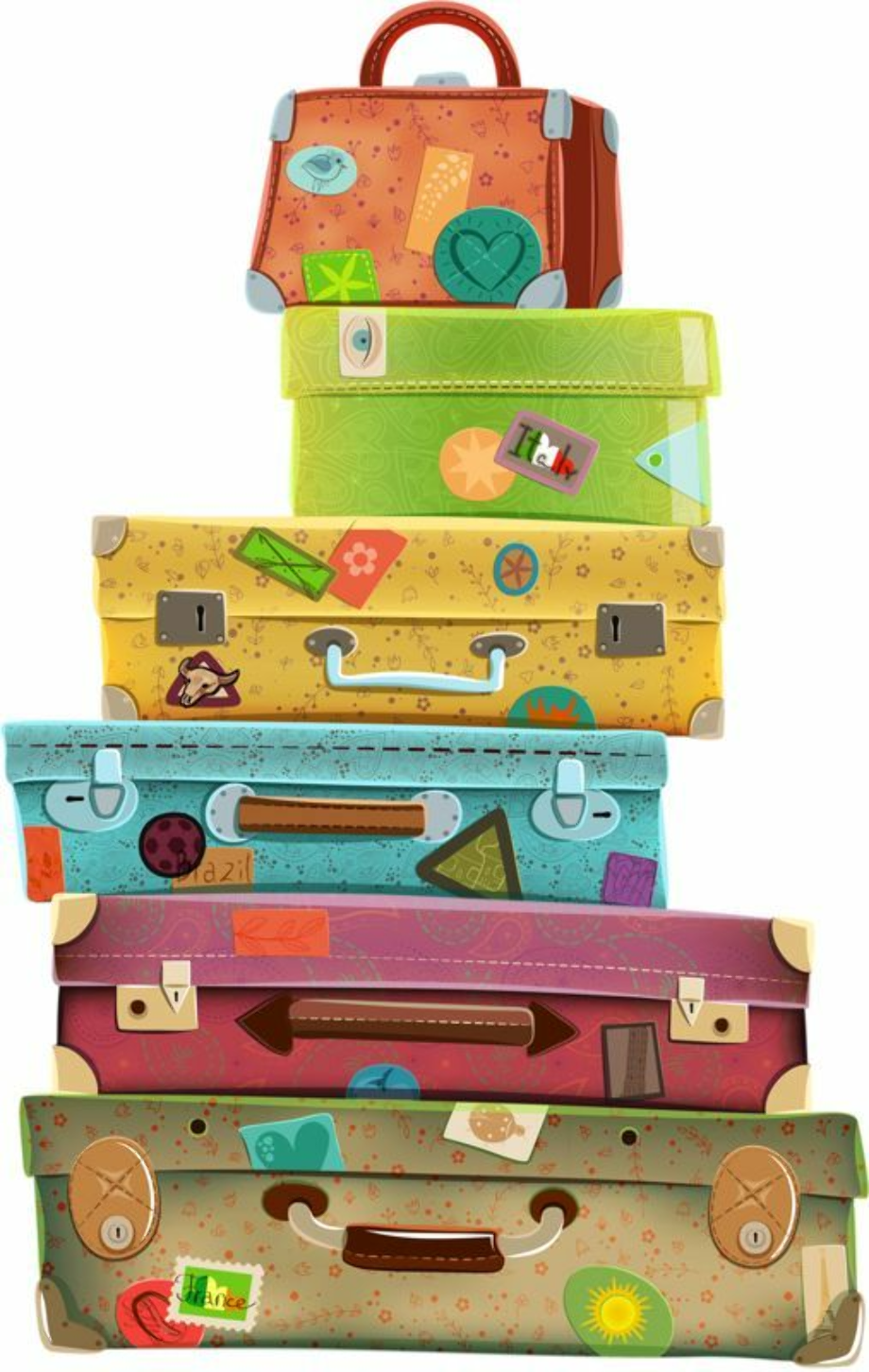 travel clipart suitcase