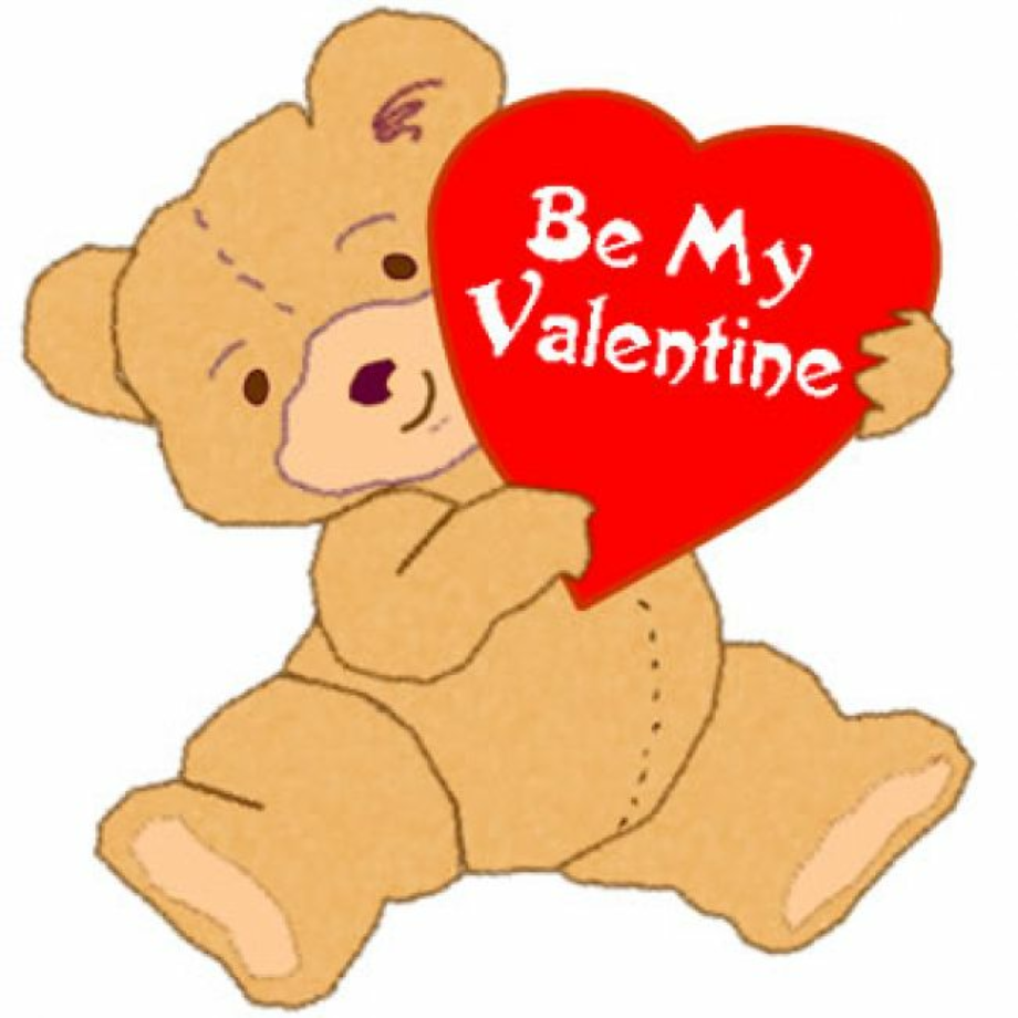 Valentine s day clipart bear.