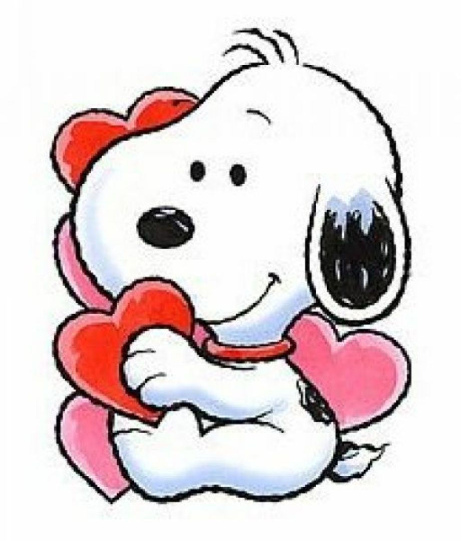 valentine clipart snoopy
