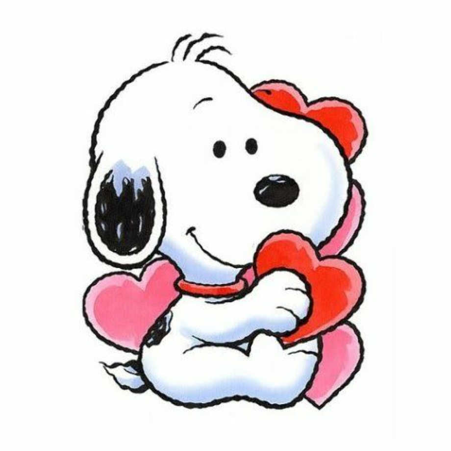 Valentines clipart snoopy.