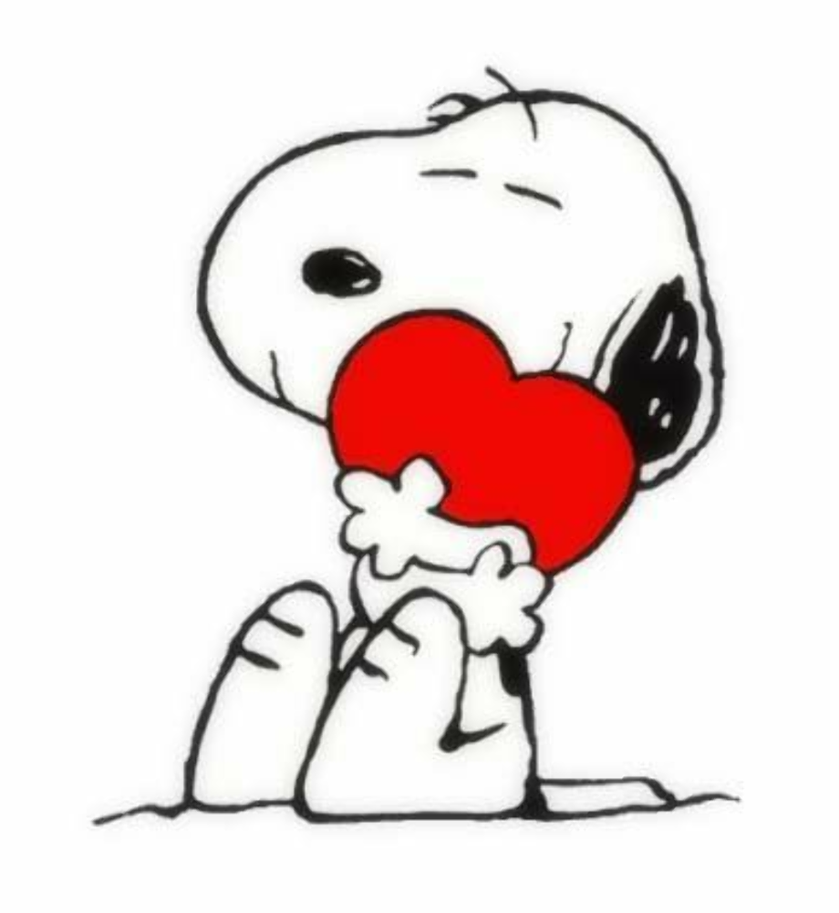 valentines clipart snoopy