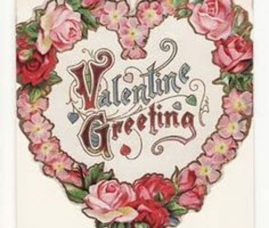 valentines clipart victorian
