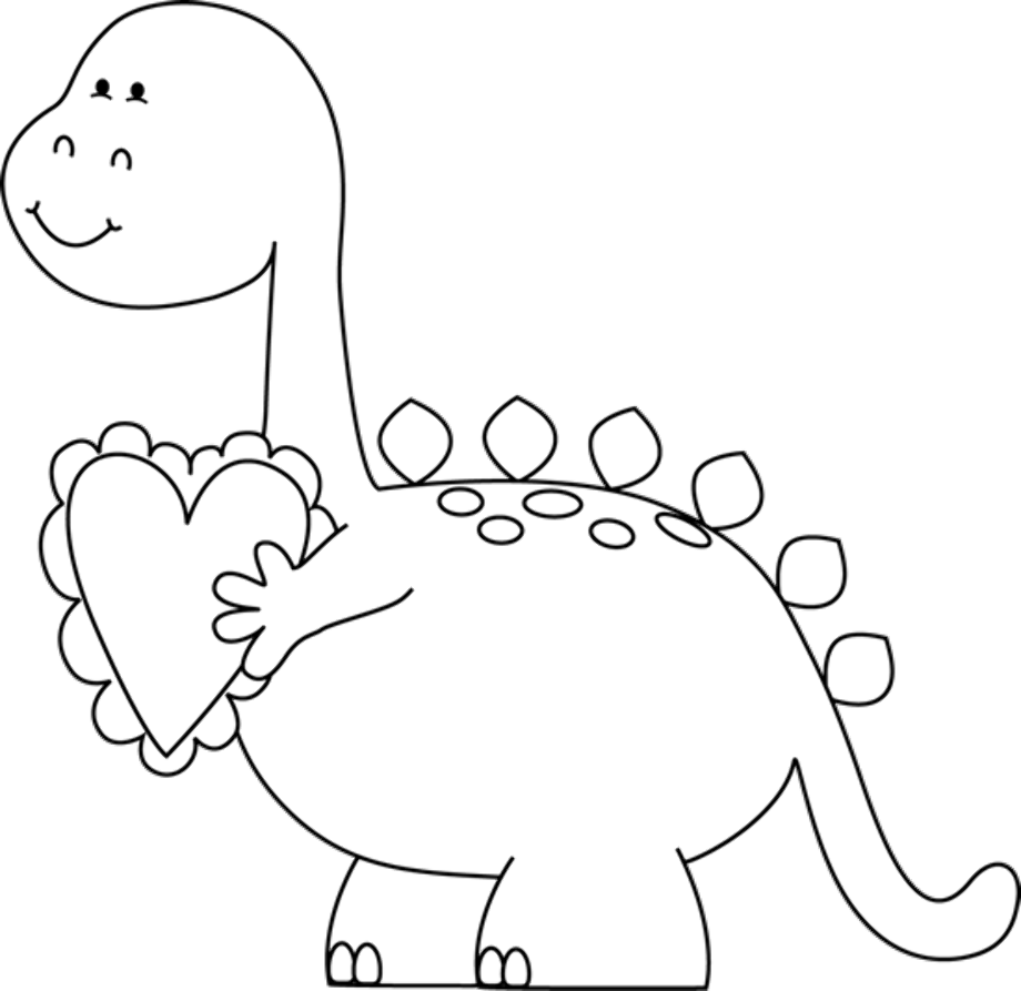 Download High Quality Valentines Day Clipart Dinosaur Transparent PNG 