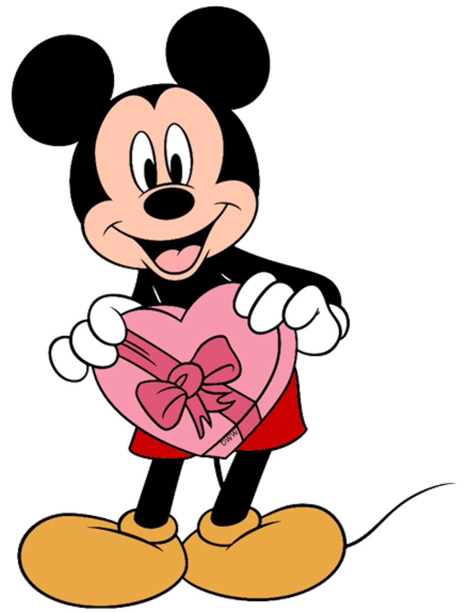Download High Quality valentines day clipart mickey mouse Transparent