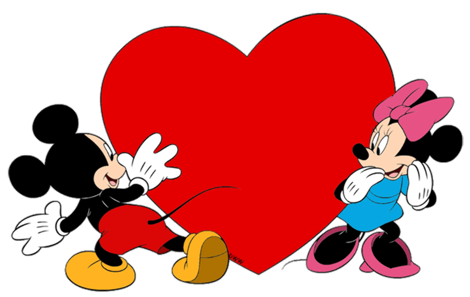 Download High Quality valentines day clipart mickey mouse Transparent