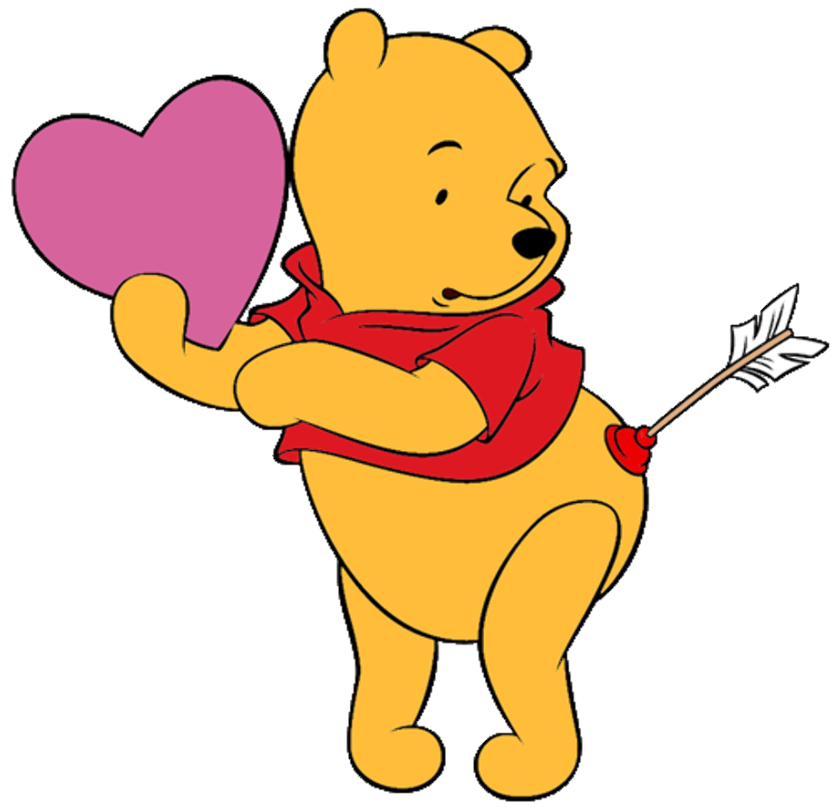 valentine clipart winnie the pooh