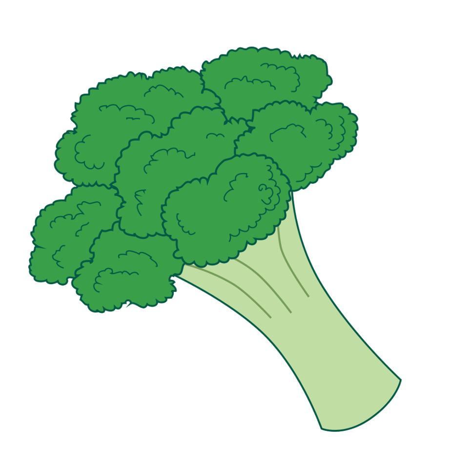 broccoli clipart small