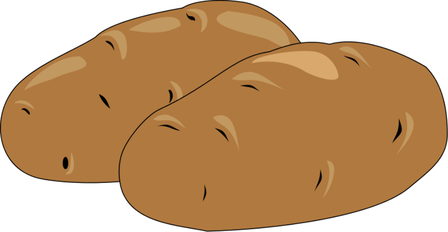 potato clipart animated