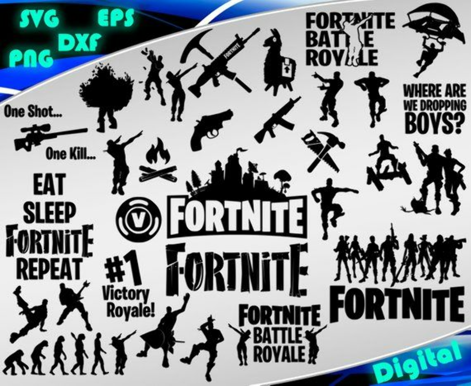 fortnite character clipart 1 victory royale