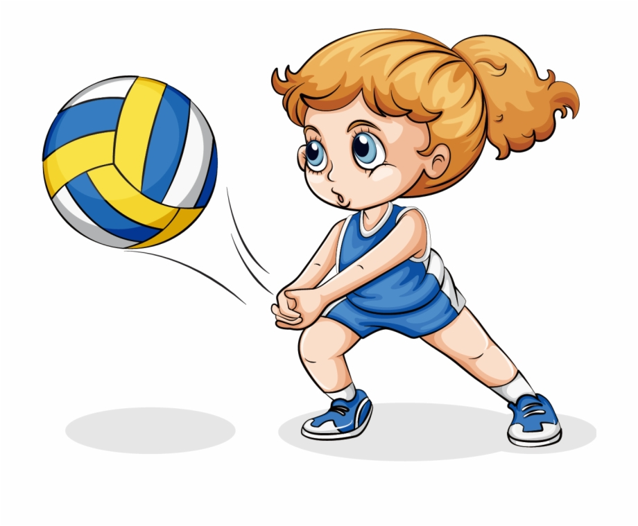 Volleyball Player Clip Art