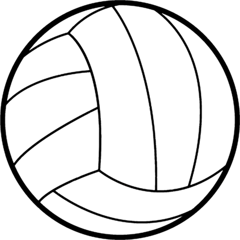 Download High Quality volleyball clipart white Transparent PNG Images ...