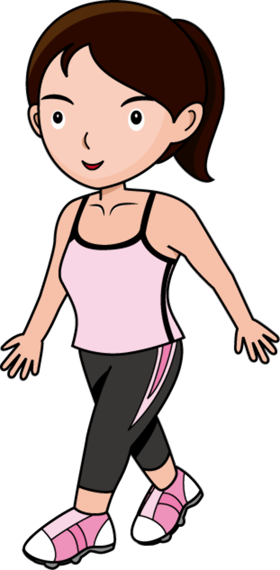 exercise clipart walking