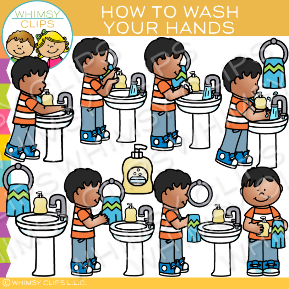 wash hands clipart free business