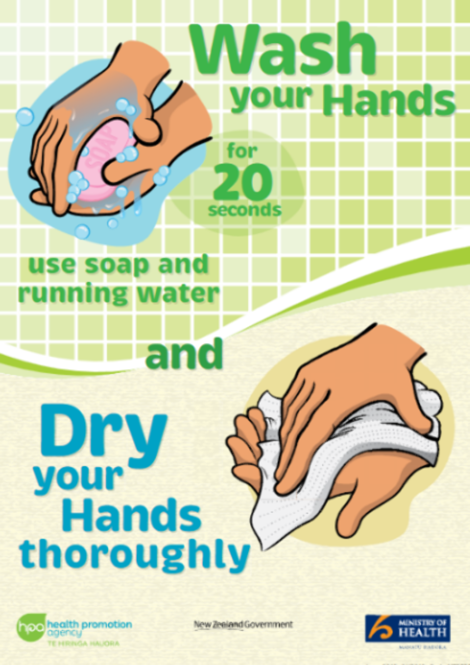 Download High Quality Wash Hands Clipart Hand Washing Poster 