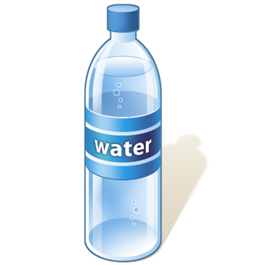 water clipart bottle