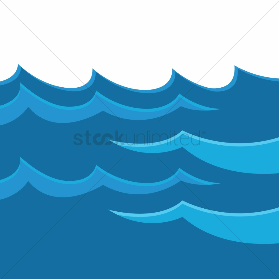 water clipart wave