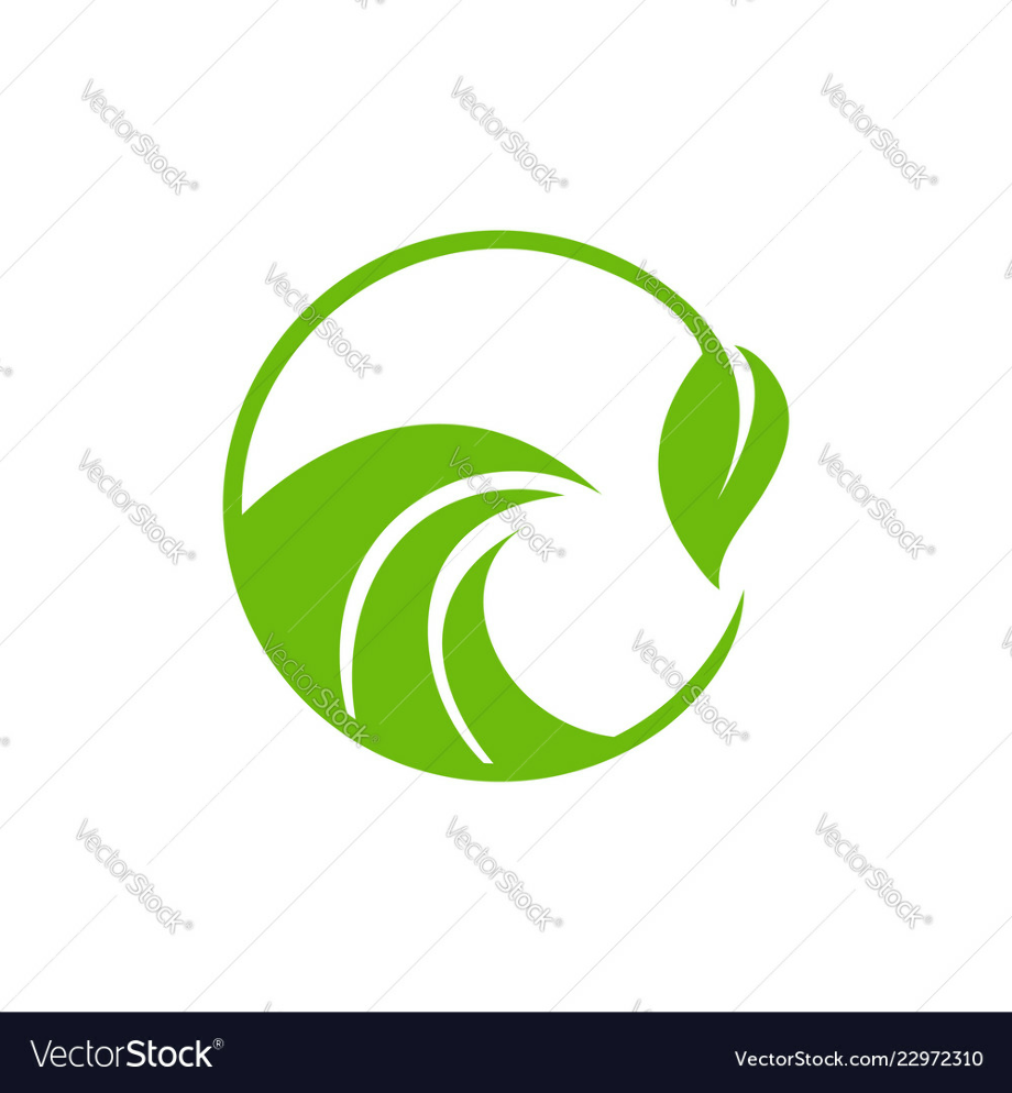 water logo green