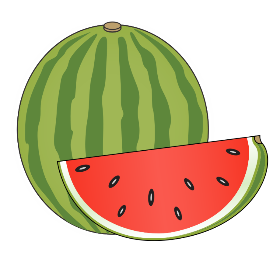 watermelon clipart fruit