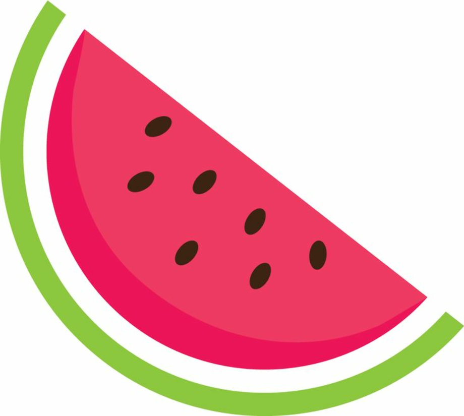 watermelon clipart pink